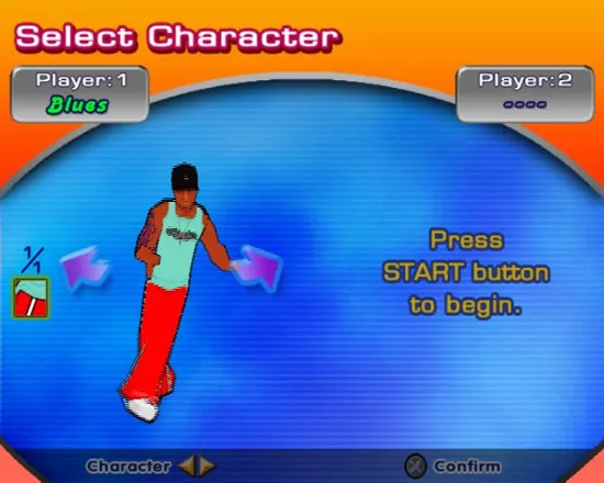 Dancing Stage Fusion PlayStation 2 Players can choose from a selection of dancers to represent them on screen