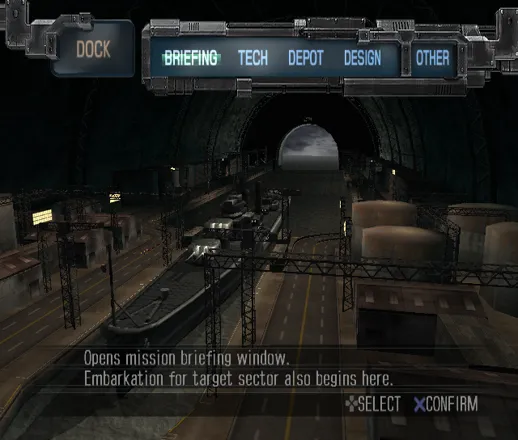 Naval Ops: Warship Gunner PlayStation 2 Playing in WWII mode.
This is the dockyard where an American Destroyer awaits