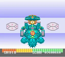 X-Zone SNES The final battle with the bio-computer