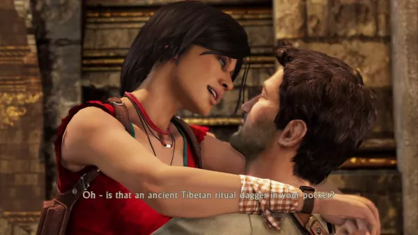 Uncharted 2: Among Thieves PlayStation 3 Jokes are on the level with the rest of Uncharted games