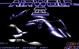 Airwolf 2 Commodore 64 Loading Screen
