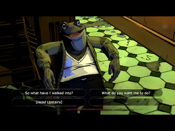 The Wolf Among Us: Episode 1 - Faith iPad More conversations with Mr. Toad.