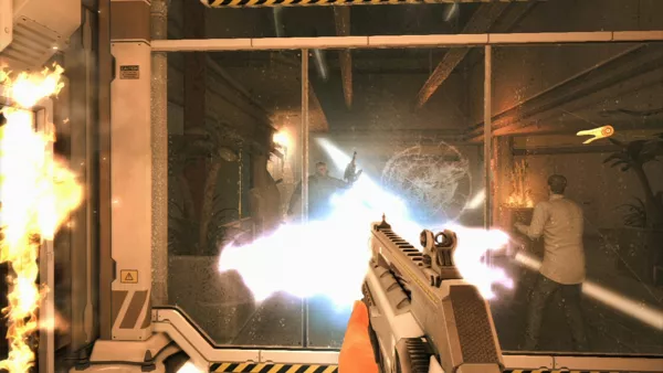 Deus Ex: Human Revolution PlayStation 3 Bullet&#x27;s can&#x27;t break through this glass