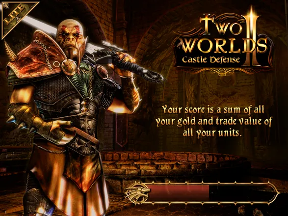 Two Worlds II: Castle Defense iPad Loading screen