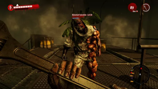 Dead Island: Riptide Windows Fighting a boss.
