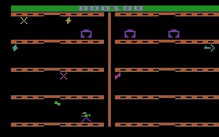 Adventures of TRON Atari 2600 Collect the bits, and avoid the enemies!