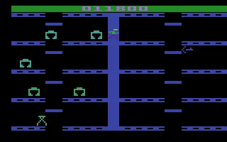 Adventures of TRON Atari 2600 Level complete, warping to the next round