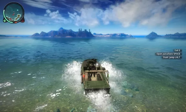 Just Cause 2 Windows Military boat