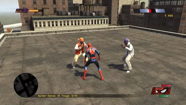 Spider-Man: Web of Shadows Windows Fight on roof