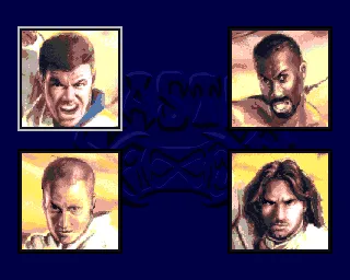 Master Axe: The Genesis of MysterX Amiga Select the warrior