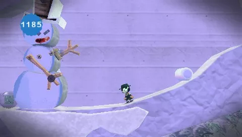 LittleBigPlanet PSP Evil snow-man