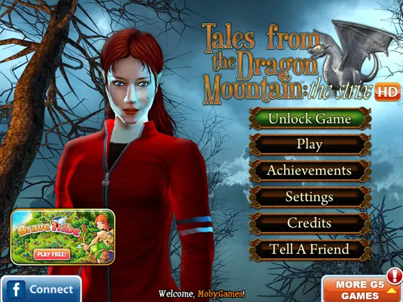 Tales from the Dragon Mountain: The Strix iPad Title and main menu