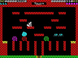 Thrusta ZX Spectrum Pushing the rock