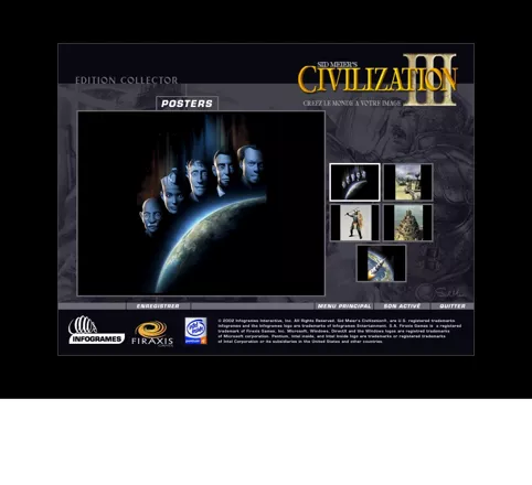 Sid Meier&#x27;s Civilization III: Complete Windows Fan kit consists in wallpapers, screenshots...