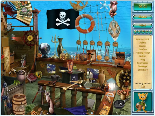 Sprill: The Mystery of the Bermuda Triangle iPad First hidden object area