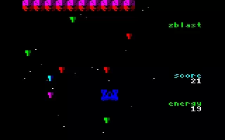 Zblast SD Amstrad CPC Another wave to destroy