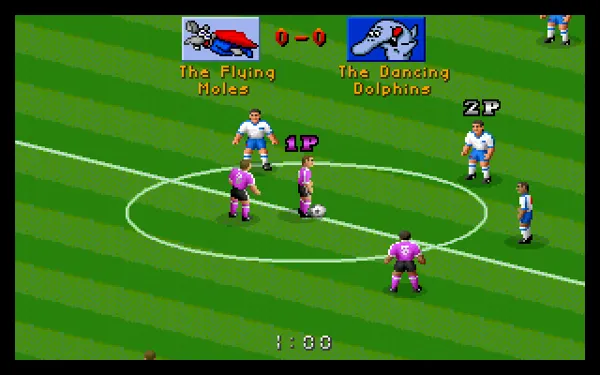 Action Soccer DOS Kick off