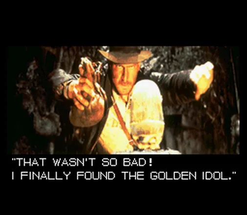 Indiana Jones&#x27; Greatest Adventures SNES One of many cutscenes