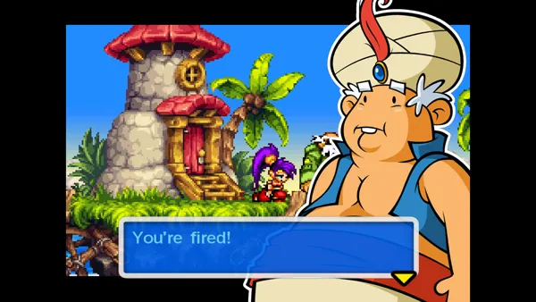 Shantae: Risky&#x27;s Revenge - Director&#x27;s Cut Windows After the Risky Boots incident, Mayor Scuttlebutt decides you&#x27;re not worthy of being guardian genie.