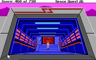 Space Quest III: The Pirates of Pestulon DOS Door of ScumSoft.