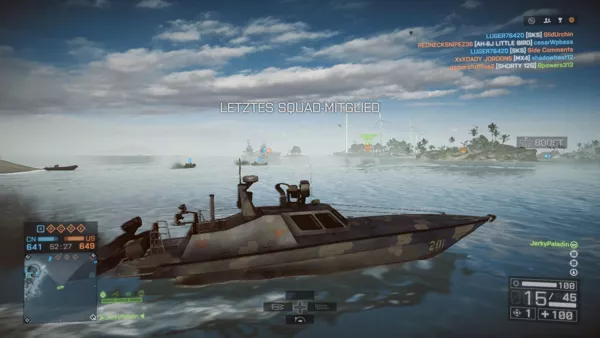 Battlefield 4 Xbox One A People&#x27;s Liberation Army DV-15 Interceptor patrol boat