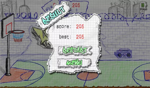 Doodle Basketball Android Results