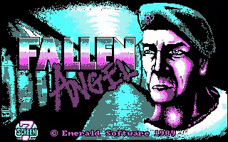 Fallen Angel DOS Title screen
