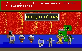 10 Little Robots Amiga Robots doing magic