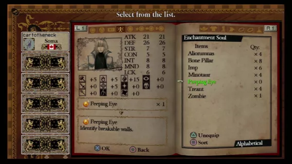 Castlevania: Harmony of Despair PlayStation 3 You level up each ability by using it with some characters, or by repeatedly collecting it with others.