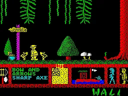 Three Weeks in Paradise ZX Spectrum Wilma is now saved.