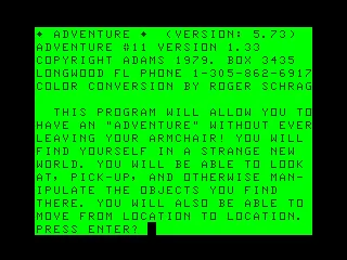 Savage Island Part Two TRS-80 CoCo Title