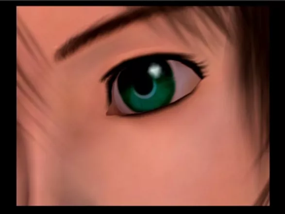 Xenosaga: Episode II - Jenseits von Gut und B&#xF6;se PlayStation 2 Xenosaga games feature lots of very close camera angles so we can see the details on the pupils
