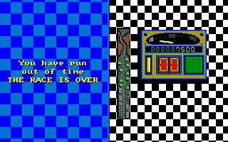 Turbo Amiga Game over