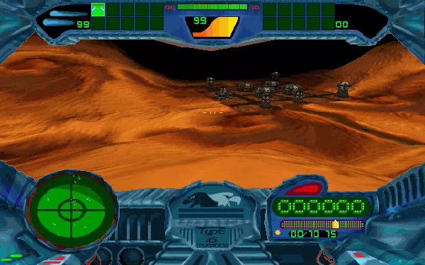 Scorched Planet DOS About to see some action...