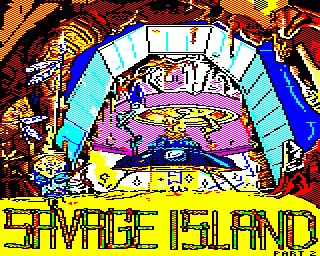 Savage Island Part Two Electron Loading screen