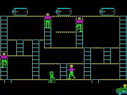 Bear Bovver ZX Spectrum Arriving at level 3. 