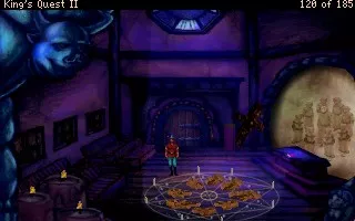 King&#x27;s Quest II: Romancing the Stones Windows This place only looks slightly evil...