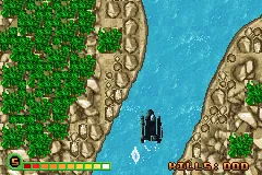 Strike Force Hydra Game Boy Advance Zone 1B. Avoid the canyon walls!!