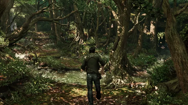 Uncharted 3: Drake&#x27;s Deception PlayStation 4 Exploring the forest, somewhere in France