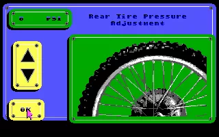 Motocross DOS Config: Tire pressure