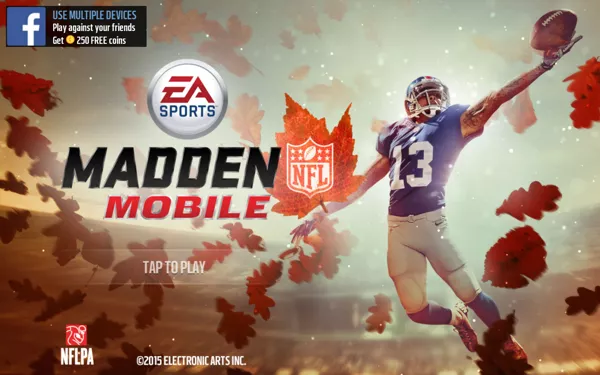 Madden NFL Mobile Android Title screen (November 2015)