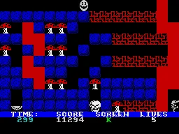 Rockman ZX Spectrum Screen K.