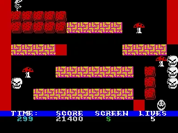 Rockman ZX Spectrum Screen S.