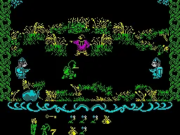 Robin of the Wood ZX Spectrum Beware of the Sheriff: he takes all your possessions and throws you into the dungeon.
