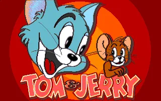 Tom &#x26; Jerry Amiga Title screen