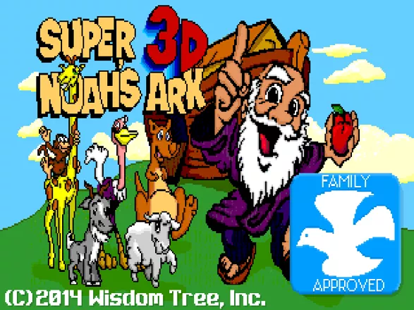 Super Noah&#x27;s Ark 3-D Windows Title screen