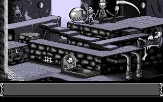 Goblins Quest 3 Amiga Level 3 - Great concept of the level that depending on the light has different puzzles to solve