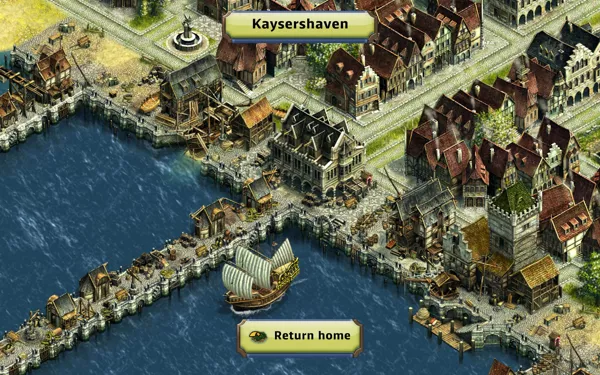 Anno: Build an Empire Android Visiting an established city.