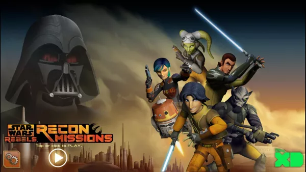 Star Wars Rebels: Recon Missions Windows Apps Main menu