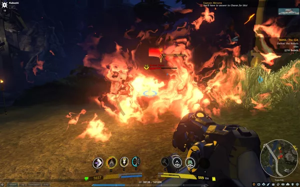 Firefall Windows A rebel with a flamethrower